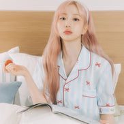 Bownie Short-Sleeve Pajama Set