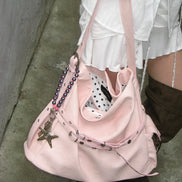 soft cargo bag (baby pink)