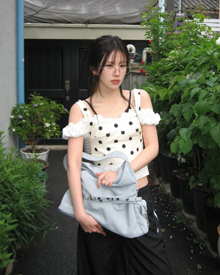 soft cargo bag (powde blue)