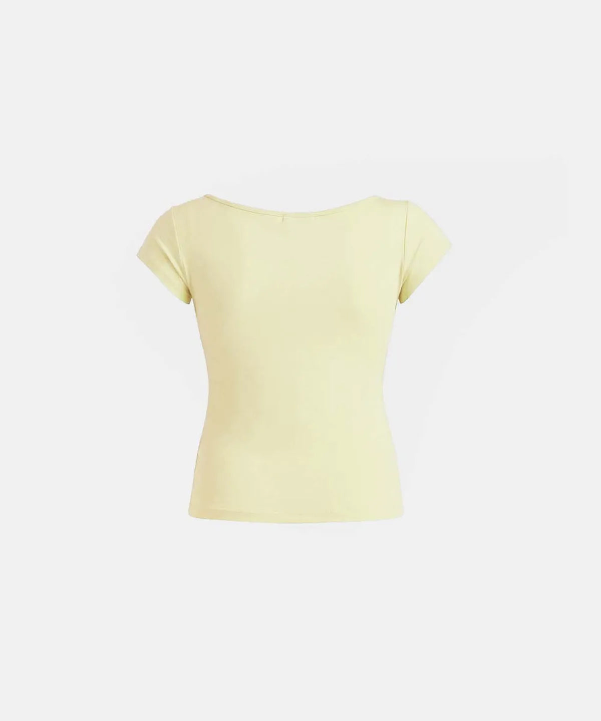 Archangel Graphic Boat Neck 1/2 T-Shirt (Yellow)