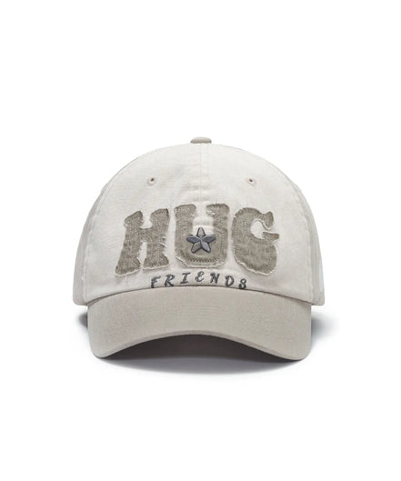 HUG friends cap (Mocha Beige)