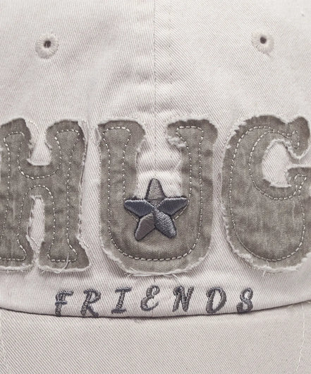 HUG friends cap (Mocha Beige)