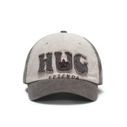 HUG friends cap (Mauve Brown)