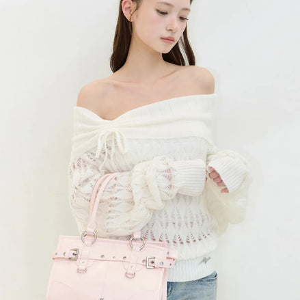 OV Mini Shoulder Bag (Pink)