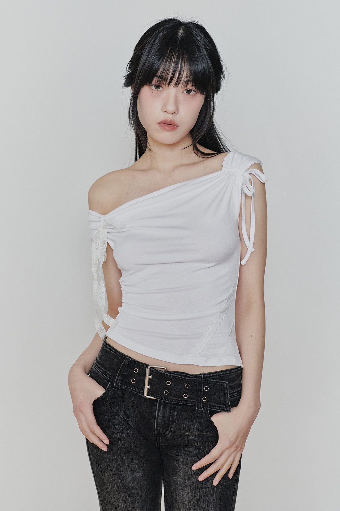 ANGEL STRAP TOP (white)