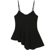 PETAL SLEEVELESS (BLACK)