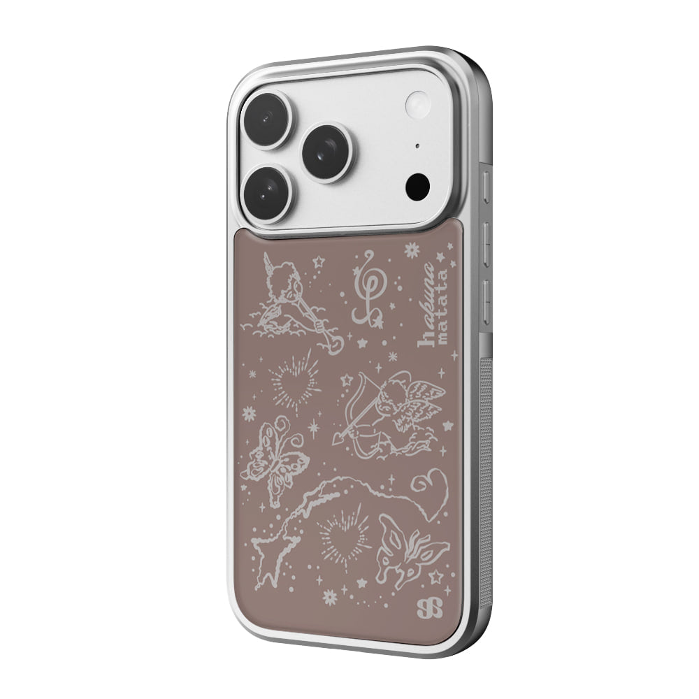 HAKUNA MATATA WARM GREY (SILVER EPOXY)