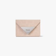 TRIANGLE TRIPLE WALLET (LEOPARD BLOSSOM)