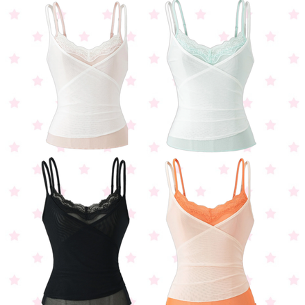 KR lace two sleeveless (4 Colors)
