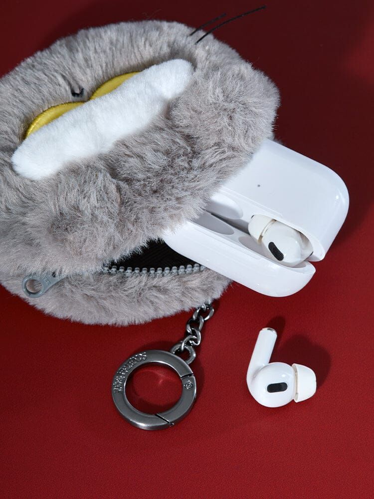 ZO&FRIENDS ZOA ZOAFUL WINTER face pouch keyring