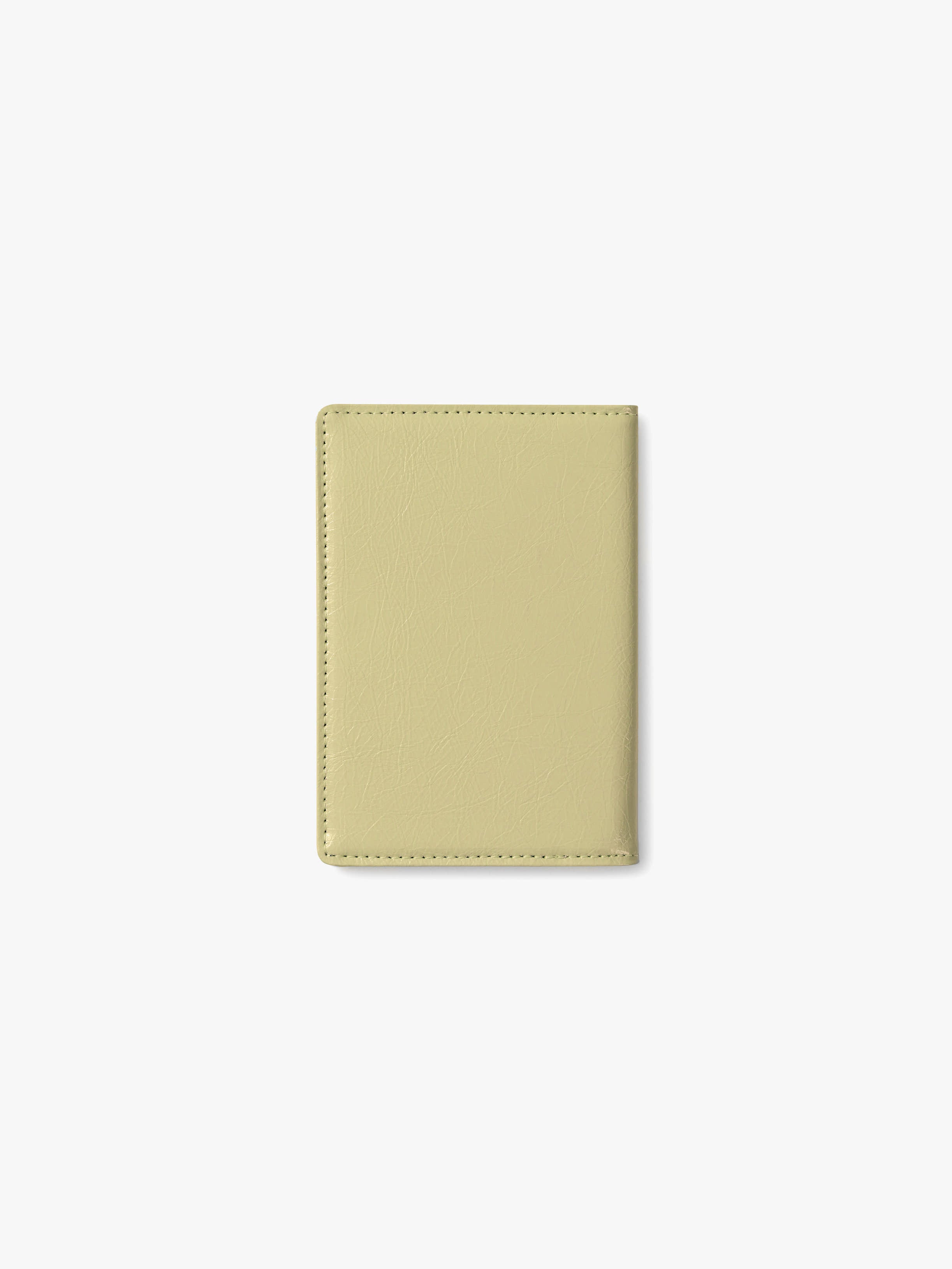 CRINKLE PASSPORT CASE (SOFT OLIVE)