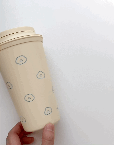 Skyfolio - smile cloud tumbler｜2 types