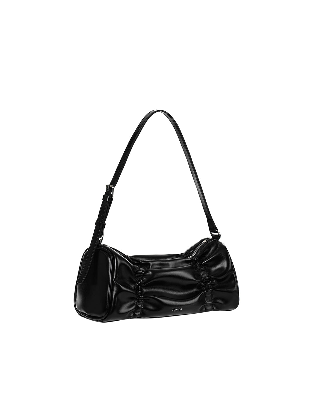 (liz同款) Pleats Bag (Black)
