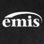 EMIS - VELOUR HEART TOTE BAG-BLACK
