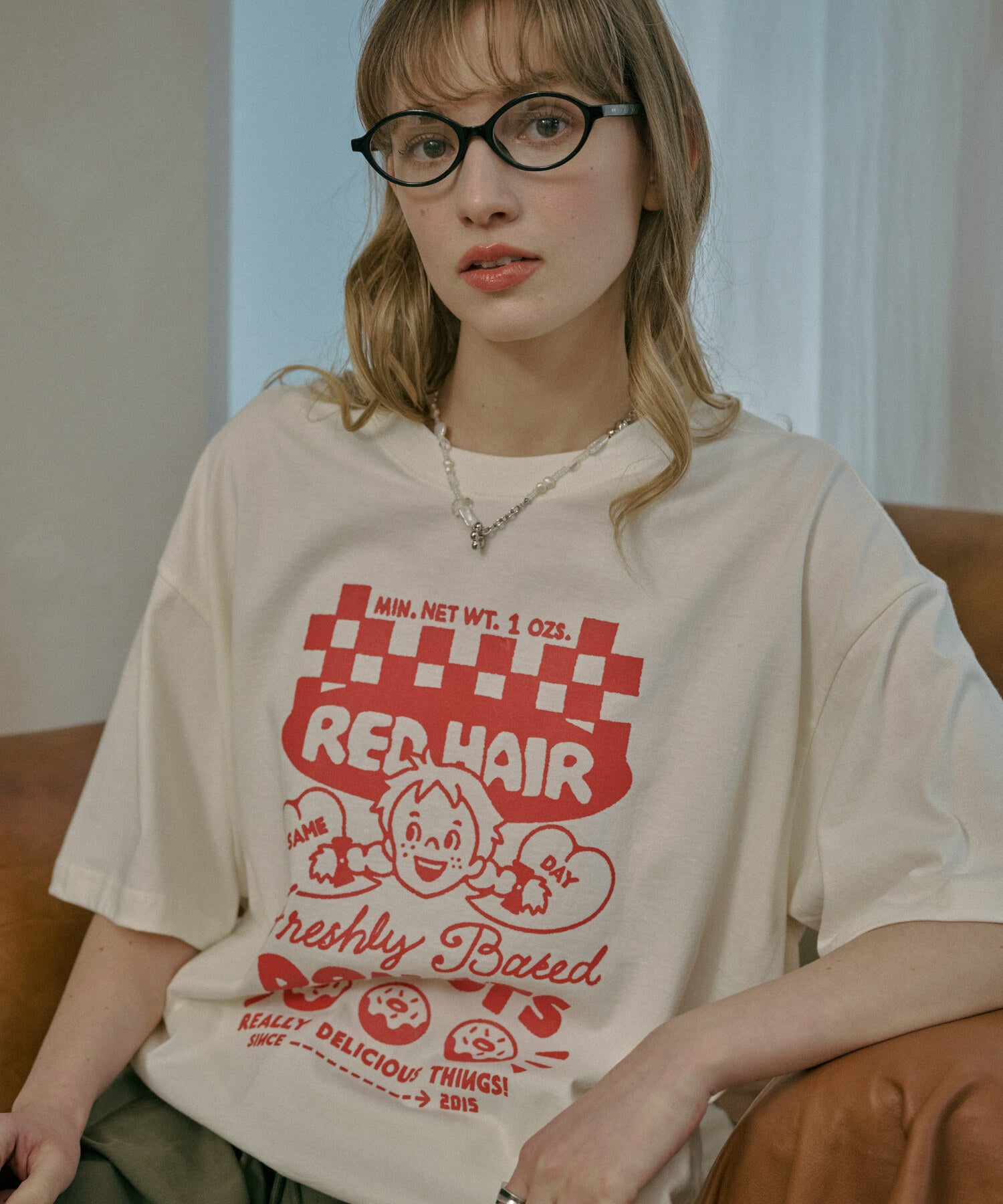 CPGN STUDIO - FRESH DONUT TSHIRT (CREAM)
