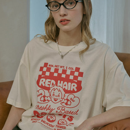 CPGN STUDIO - FRESH DONUT TSHIRT (CREAM)