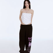 939 [Archive Bold X Stumpynee] DOODLE SWEAT PANTS (BLACK)