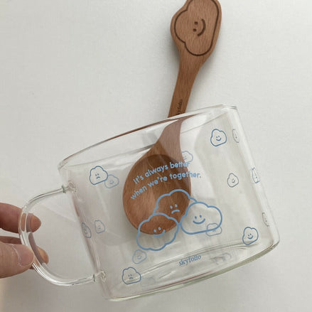 Skyfolio - cloud cereal mug