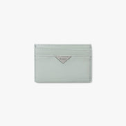 TRIANGLE SLIT CARD HOLDER (PALE MINT)