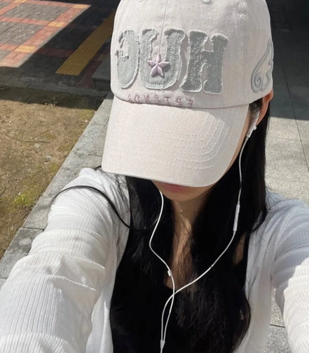 [REI/ YUJIN同款] HUG friends cap (Pink)