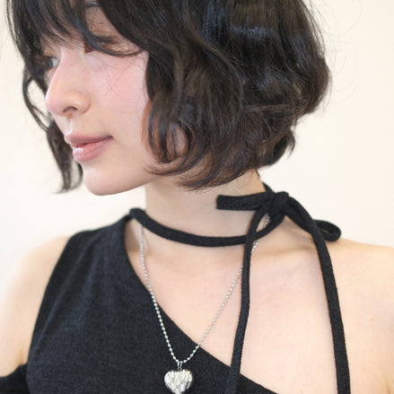 as"on - MUSE CUT-OUT TEE (BLACK)