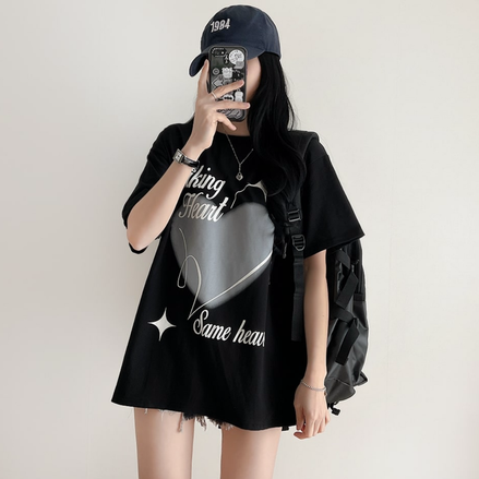 KR ‘NO BREAKING HEART’ UNISEX TEE (3 COLORS)