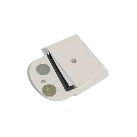 HALFMOON MINI WALLET - ECRU