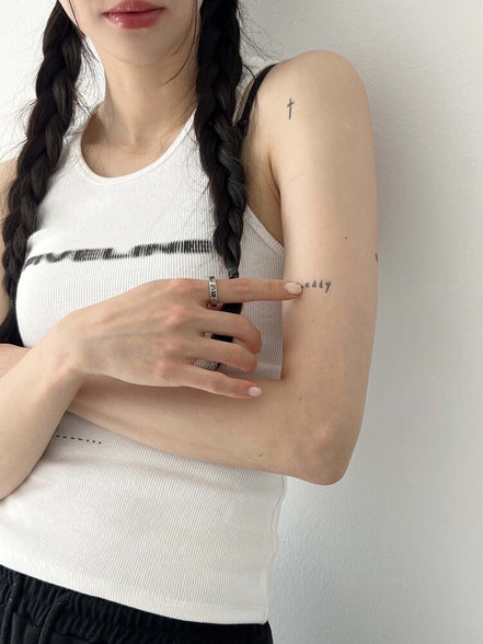 OFUSE - lettering ring