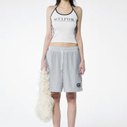 (現貨) SCULPTOR - Classic Logo Halter Top (White)