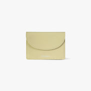 CRINKLE HALFMOON MINI WALLET (SOFT OLIVE)