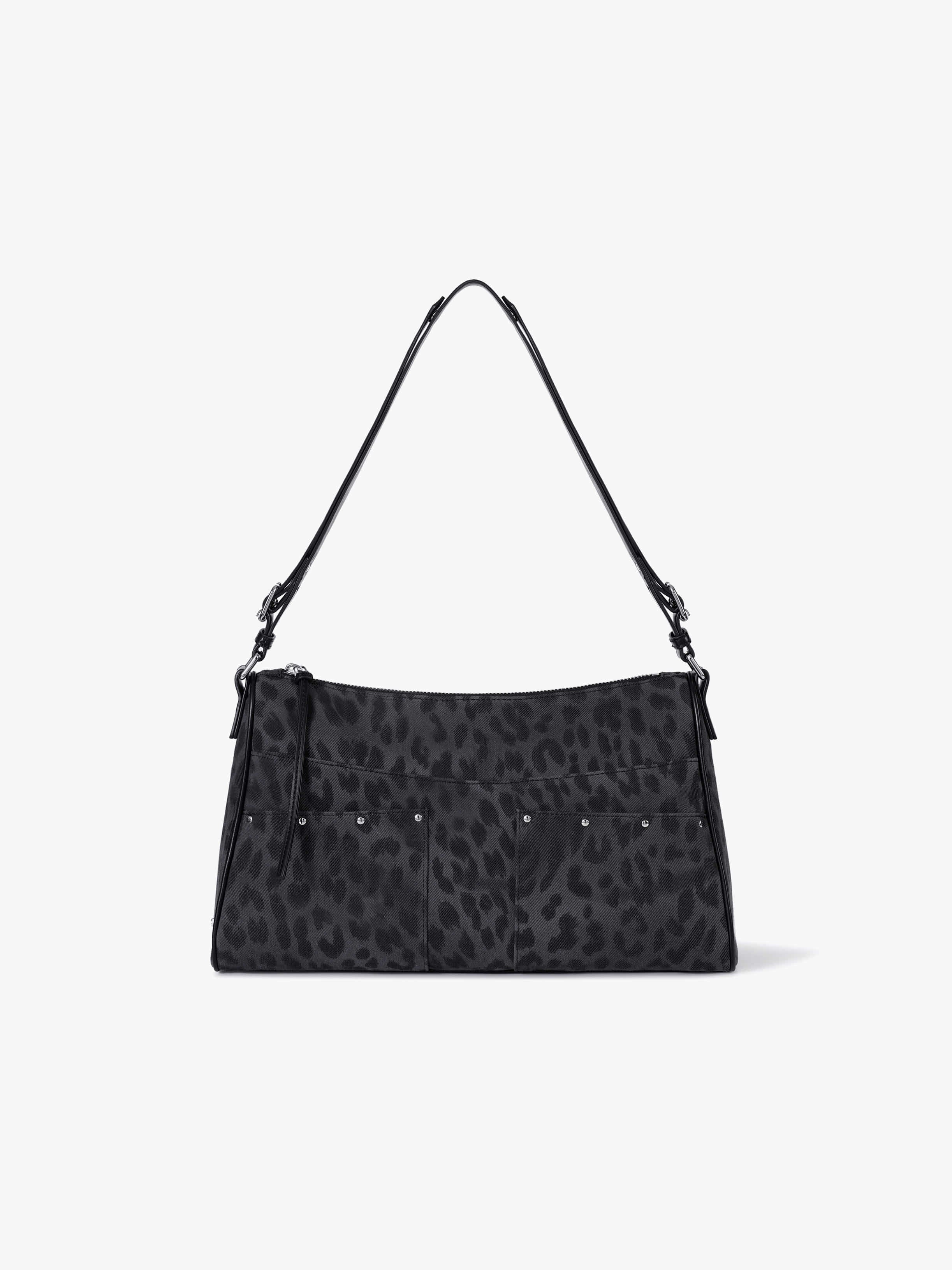 BASH BAG (LEOPARD BLACK)