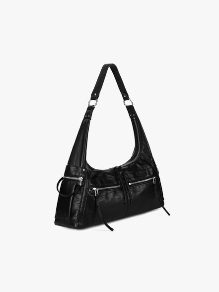 READY HOBO BAG (BLACK)