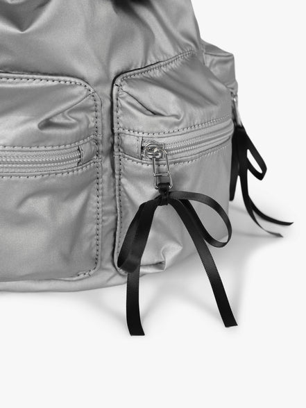 BERRY POCKET BACKPACK (SILVER)