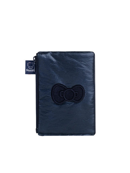 Joseph & stacey - Sleek Travel Wallet Hello Kitty Navy