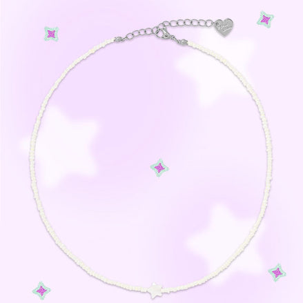 Almost Blue - STAR PEARL NECKLACE
