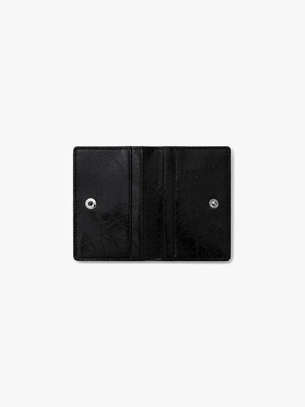 STUA CARD CASE (BLACK)