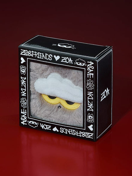 ZO&FRIENDS ZOA ZOAFUL WINTER face pouch keyring