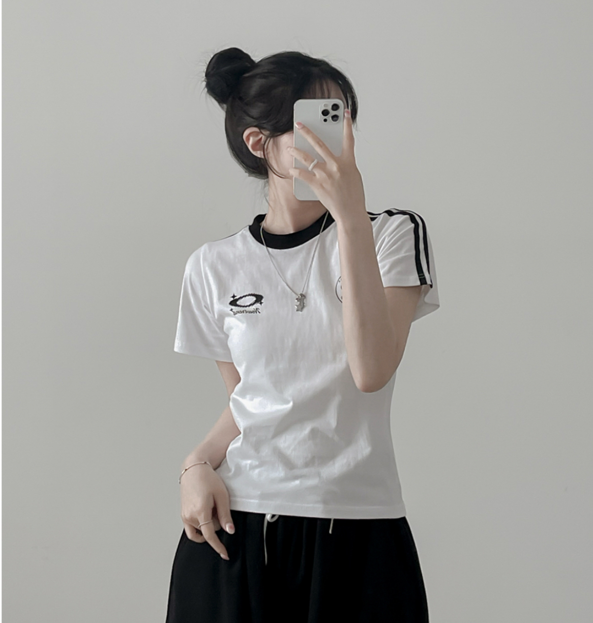 KR TRAINING CROP TSHIRT (2COLORS)