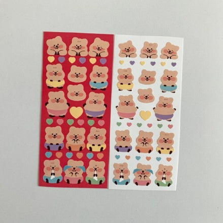 (現貨) YOUNG FOREST - BABY QUOKKA STICKER 1EA