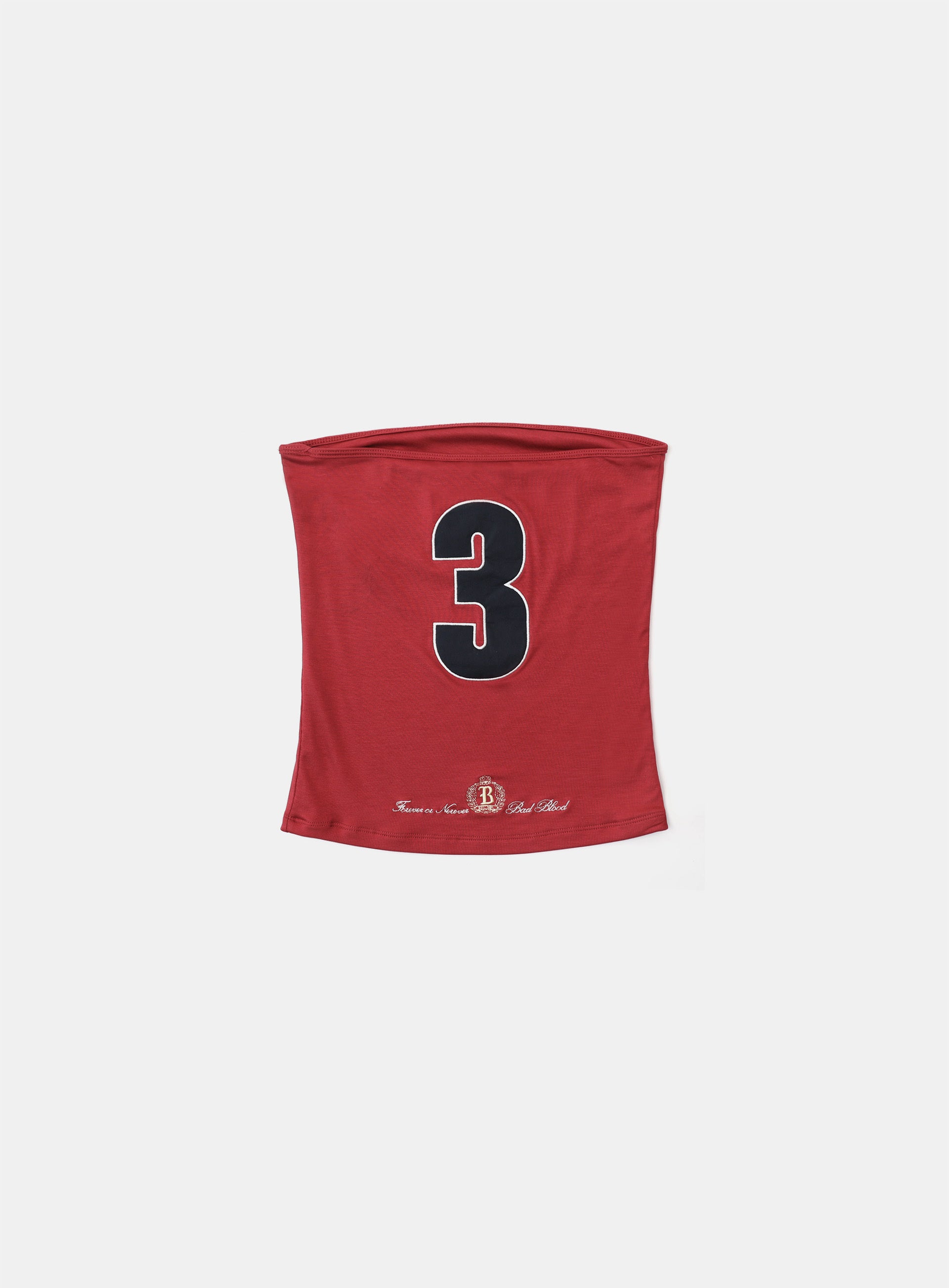 bad blood - Classic Logo Tube Top (Red)