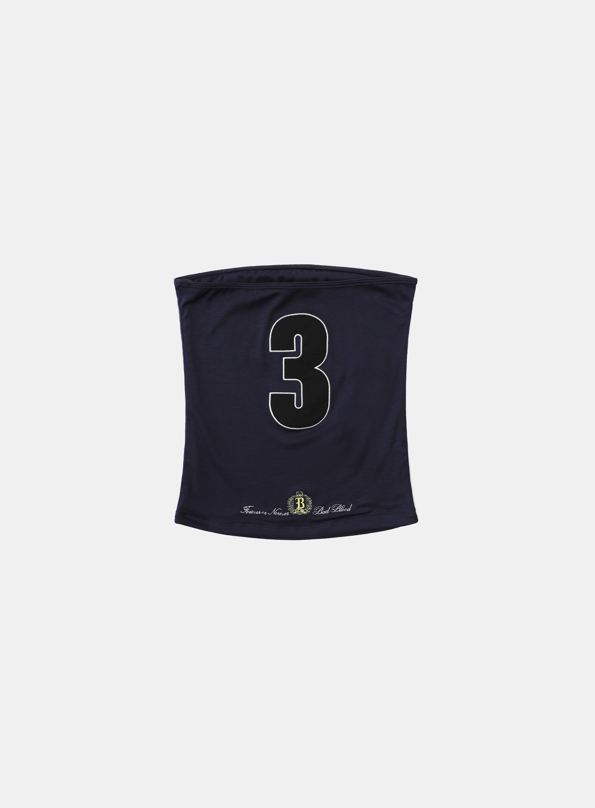 bad blood - Classic Logo Tube Top (Navy)