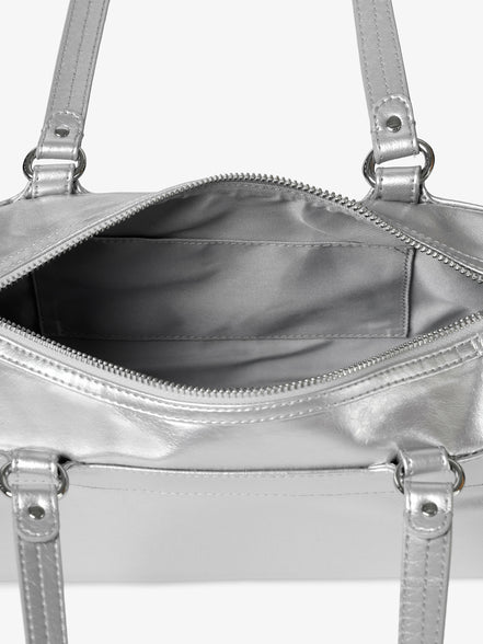 READY DUFFLE BAG (SILVER)