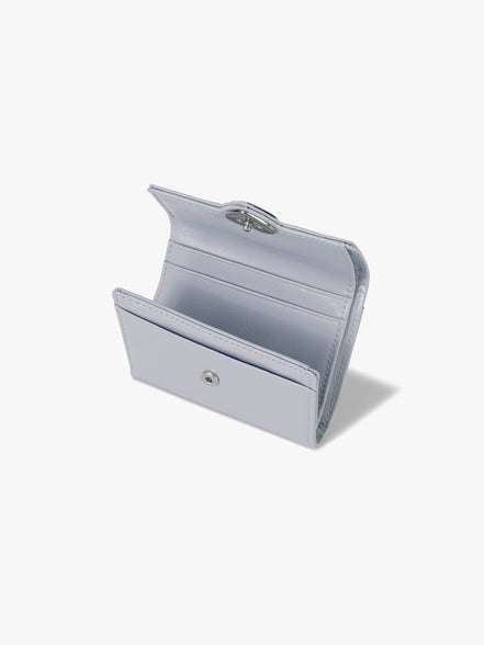 HEARTY FLAP WALLET (MISTY LAVENDER)