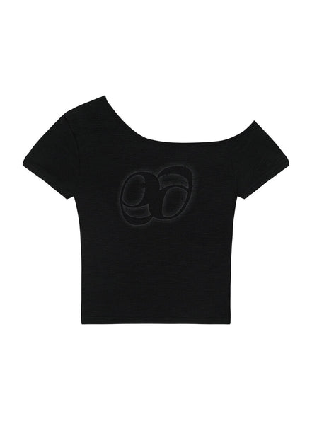 as"on - kiki slim tee (black)