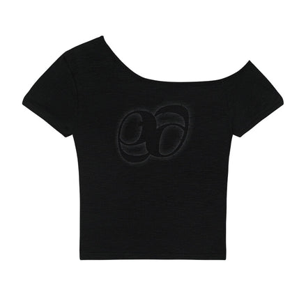 as"on - kiki slim tee (black)