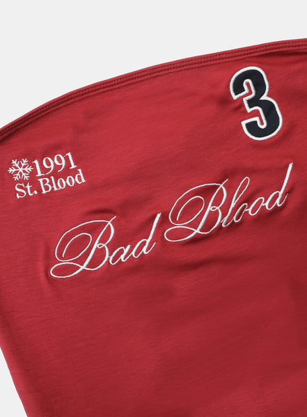 bad blood - Classic Logo Tube Top (Red)