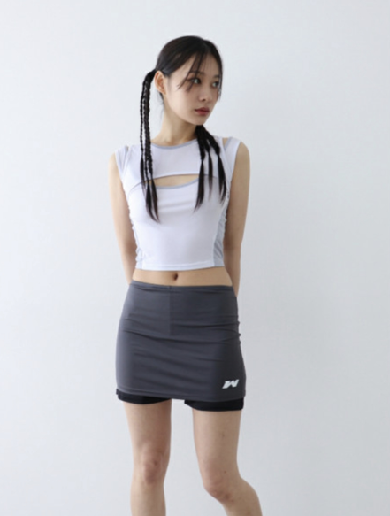 KR Y2K FUTURE SLEEVELESS 3 COLORS