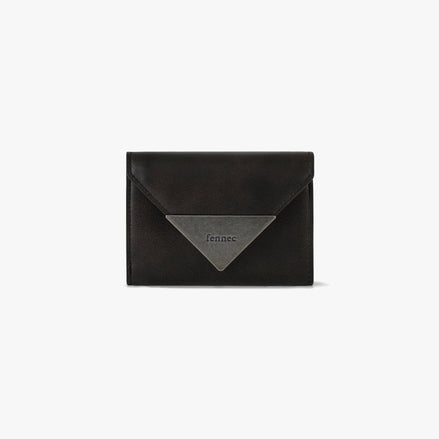 MATT TRIANGLE WALLET (BROWN)