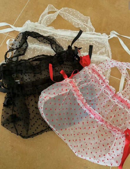 KR RIBBON MINI BAG (3 COLORS)