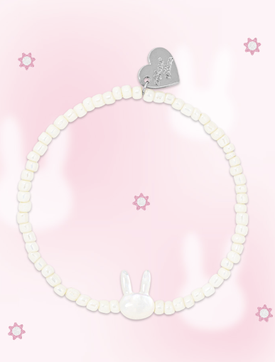Almost Blue - BUNNY PEARL BRACELET